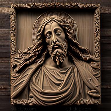 3D model st jesus (STL)